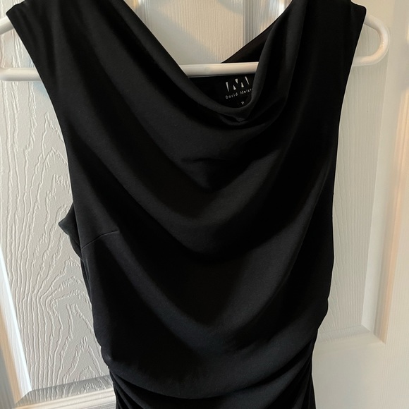 Knee Length Black Sheath Dress - Picture 6 of 8